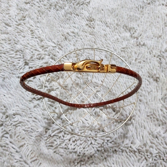 Unbranded brown swing clasp waist belt - Picture 1 of 5